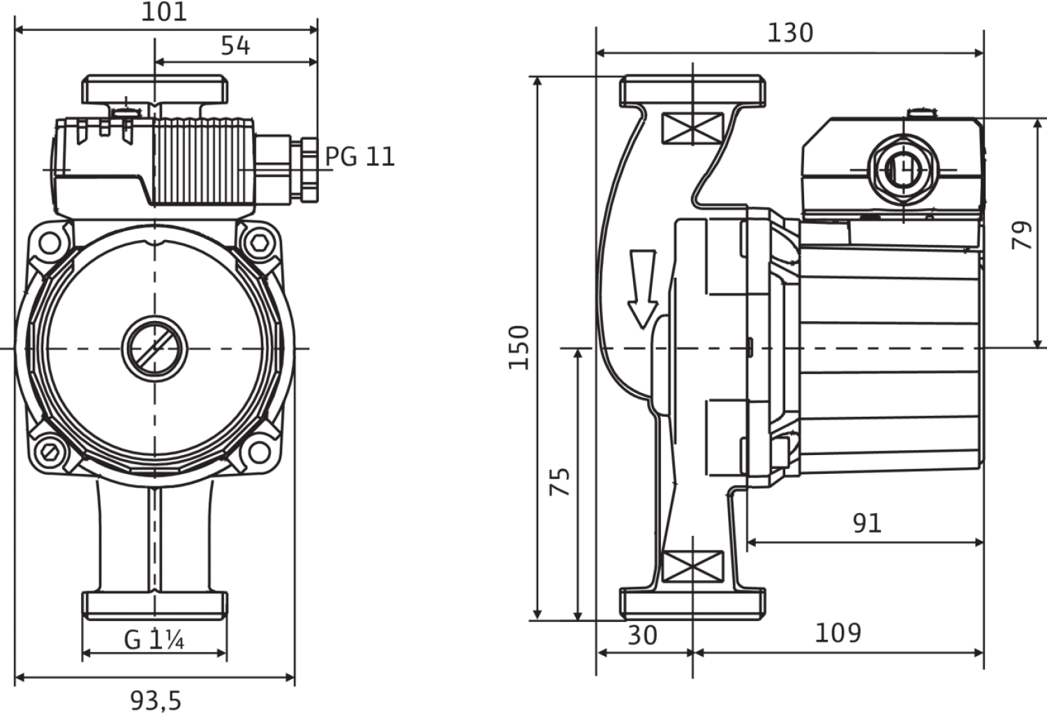 Циркуляционный насос Wilo STAR-Z 20/7-3 - фото №16