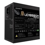 Блок питания Gigabyte 1000W GP-UD1000GM PG5 PCIe Gen 5 ATX12V 2.31, активный PFC, 80 PLUS Gold, отстегивающиеся кабели - изображение