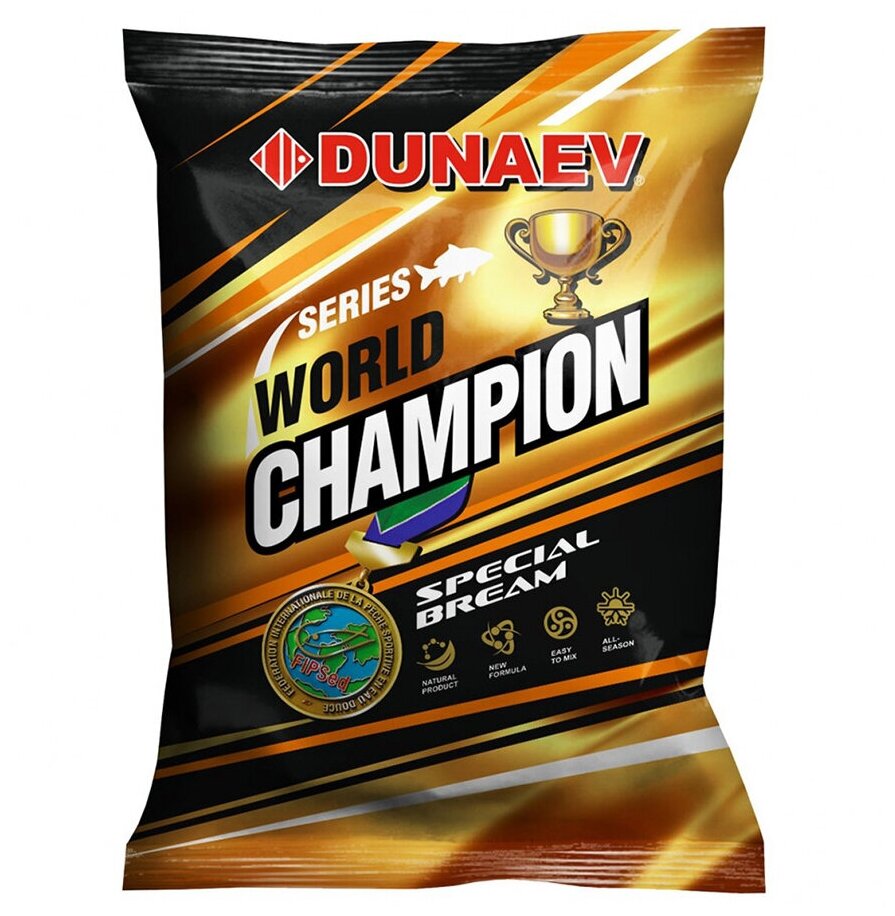 Прикормка "DUNAEV-WORLD CHAMPION" 1кг Bream (Лещ)