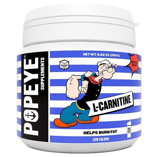 L-карнитин POPEYE L-Carnitine 250 g (Цитрусовый микс)