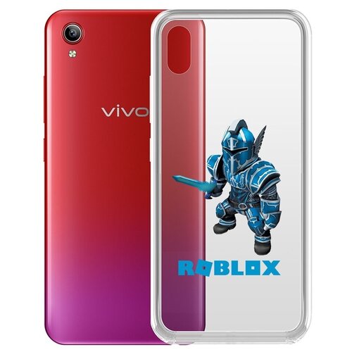 Чехол-накладка Krutoff Clear Case Roblox-Рыцарь Алар для Vivo Y91C чехол накладка krutoff clear case roblox рыцарь алар для xiaomi redmi note 8t