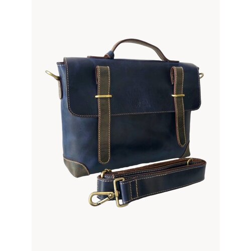 Портфель Black Buffalo фактура гладкая коричневый 09 22990₽