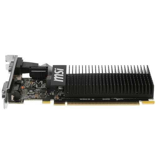 Видеокарта MSI GeForce® GT 710, GT 710 2GD3H LP, 2ГБ, GDDR3, Retail - фото №14