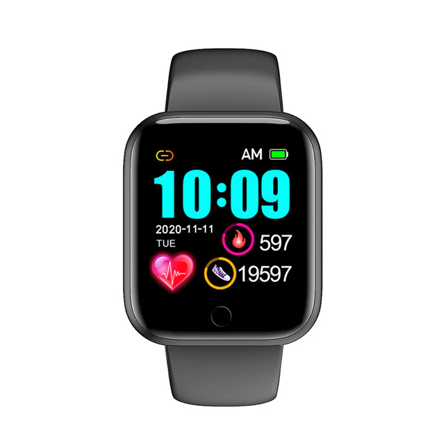Многофункциональные детские часы Smart Watch для Android и iOS / Black