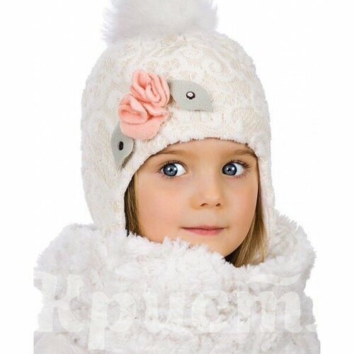 фото Шапка pupill, размер 48-50, мультиколор