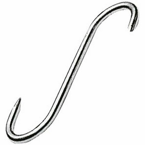 Крюк для мяса Paderno до 70 кг 18х55см нерж сталь 558₽