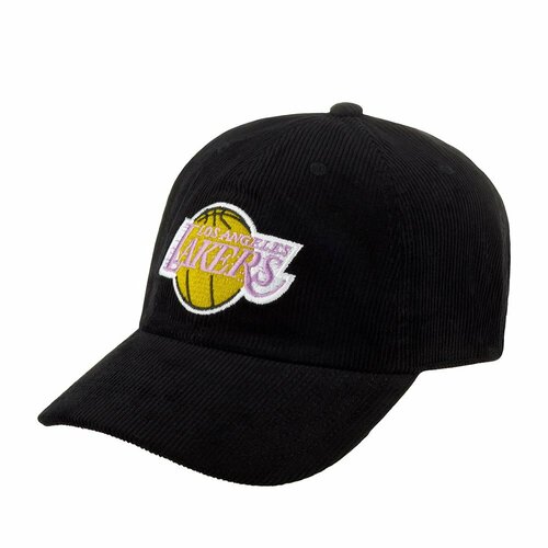 Бейсболка Mitchell & Ness, размер OneSize, черный мужская фиолетовая бейсболка los angeles lakers retro bolt deadstock snapback mitchell