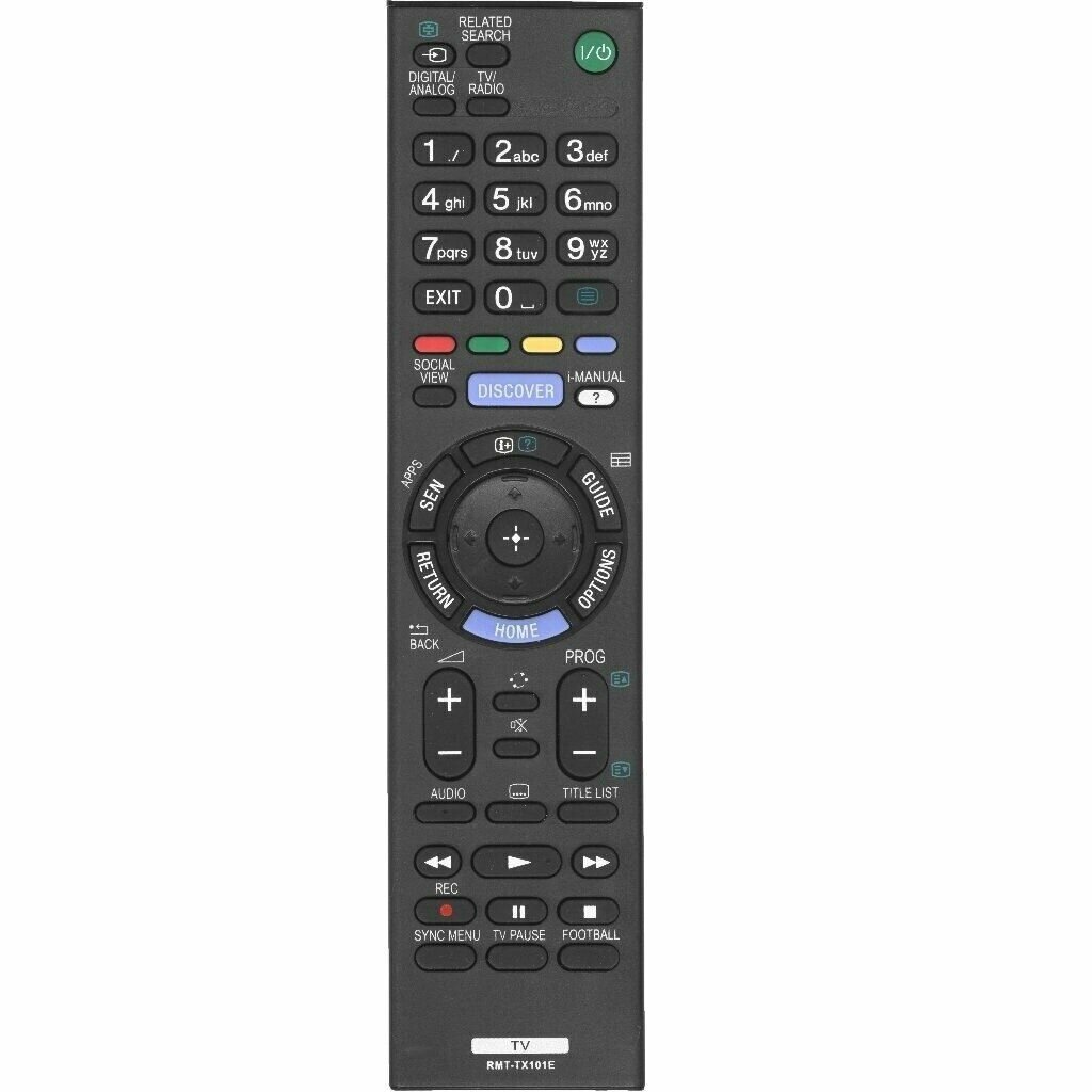 Пульт для Sony RMT-TX101E / RMT-TX101D для телевизора Smart TV