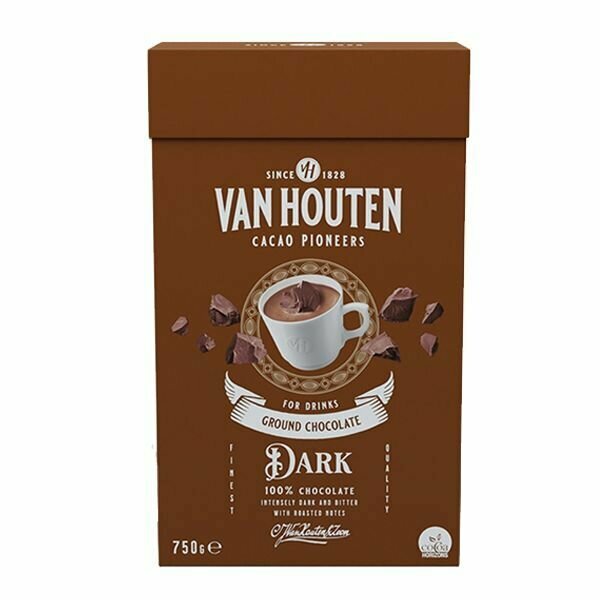 Горячий шоколад Van Houten Ground Dark, 750 г - фотография № 3