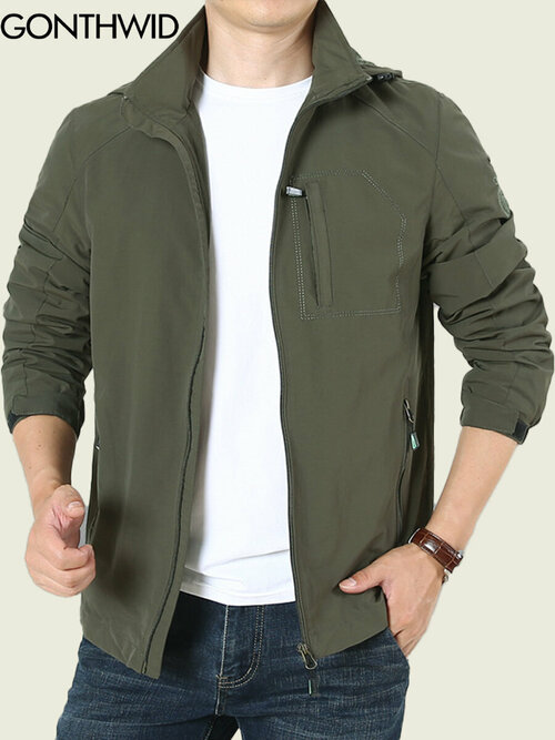 Куртка GONTHWID, размер 2XL, зеленый