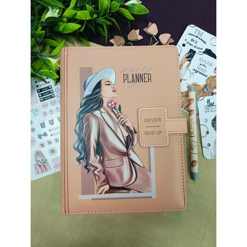 Ежедневник в мягкой обложке Пыльная Роза