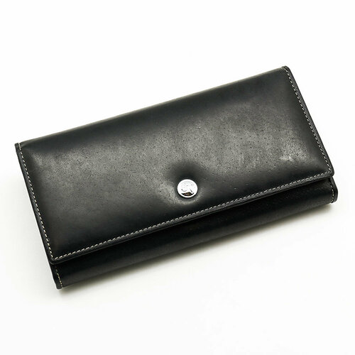 фото Кошелек sergio valentini, фактура гладкая, черный