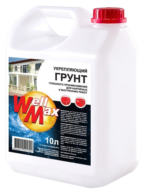 Грунтовка универсальная WELL MAX 10л