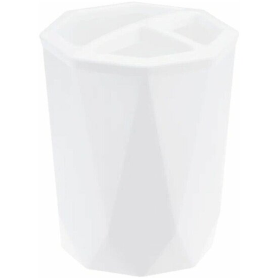 Подставка для зубных щёток Idea призма М 2242 Белый