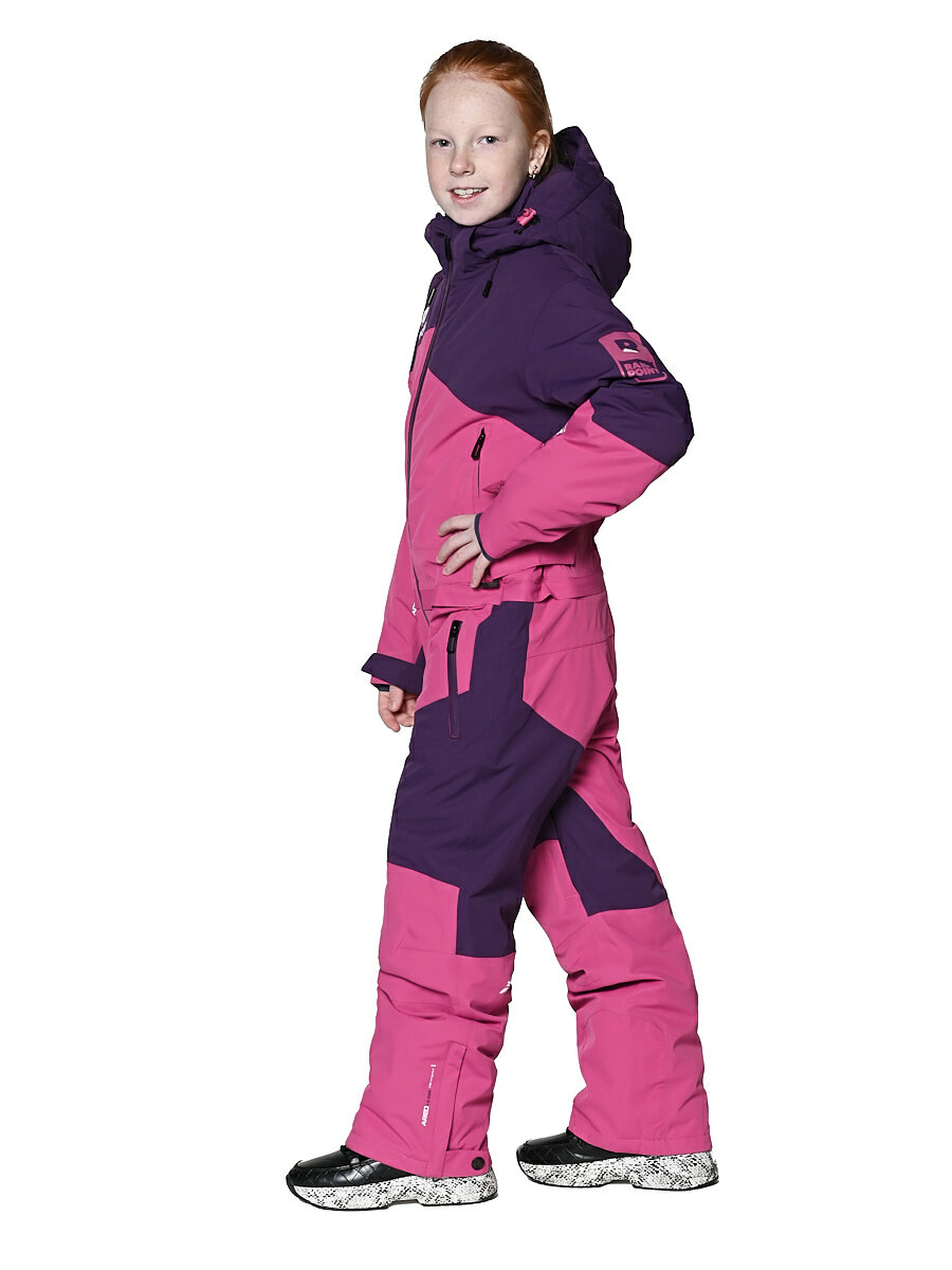 Комбинезон утеплённый RAIDPOINT размер 158, , малиновый — фото 1