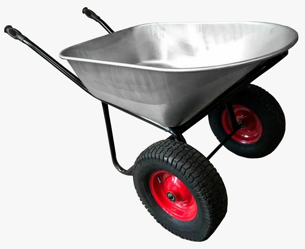 Тачка садовая (строительная) двухколесная 350 кг 13579 (WB5009MS5/150 БТМ)