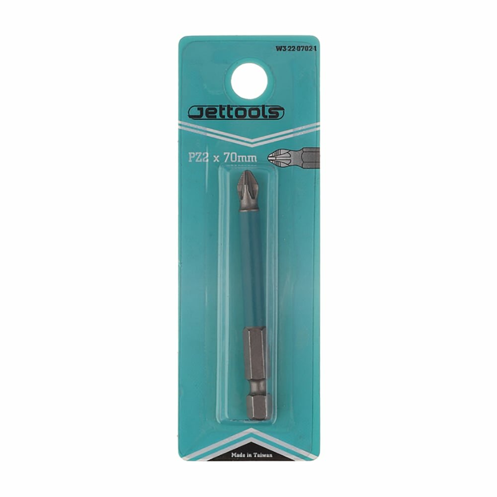 бита JETTOOLS PZ2 70 мм для больших нагрузок магнитная 1 шт - фото №8