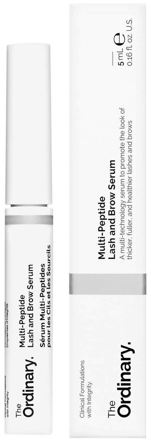 Мультипептидная сыворотка для ресниц и бровей The Ordinary MultiPeptide Lash and Brow Serum