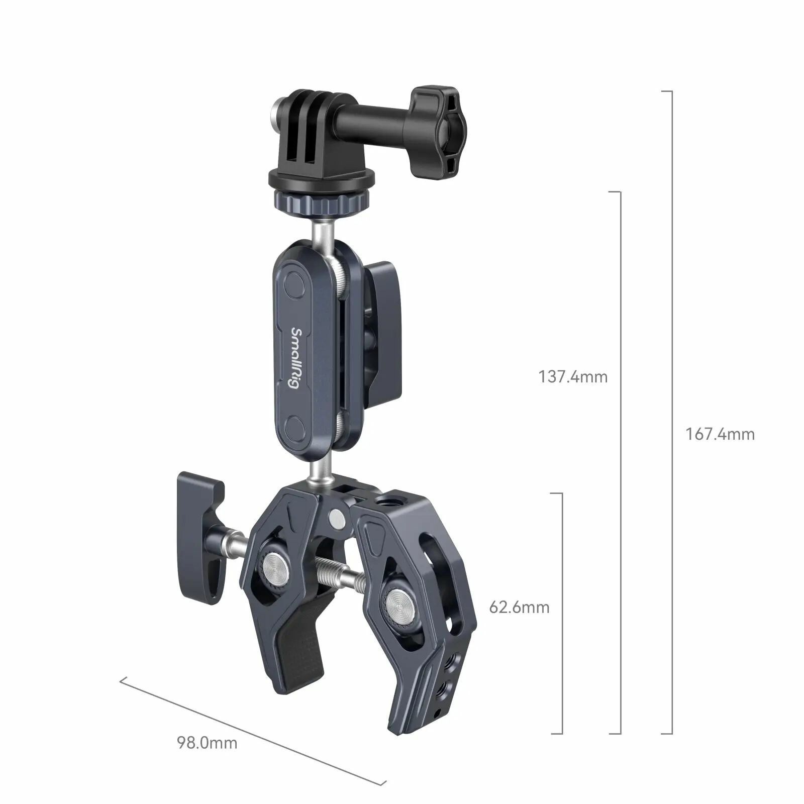 Крепление SmallRig 3757B magic arm, для камеры, аксессуаров, авиационный алюминий — фото 1