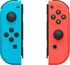 Геймпад Nintendo Joy-Con, беспроводной, обратная связь, для Nintendo Switch, красный/синий — фото 1