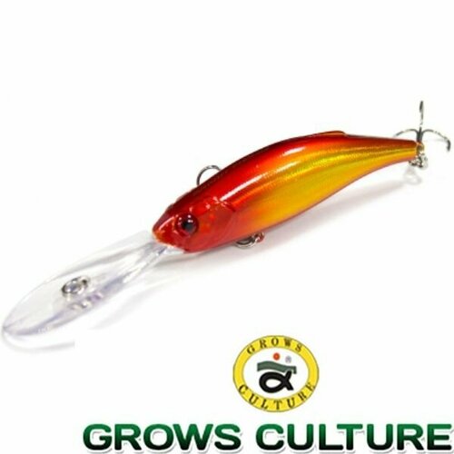 Воблер Deep Shaker 85F 18гр #05, воблер троллинговый шумовой для рыбалки