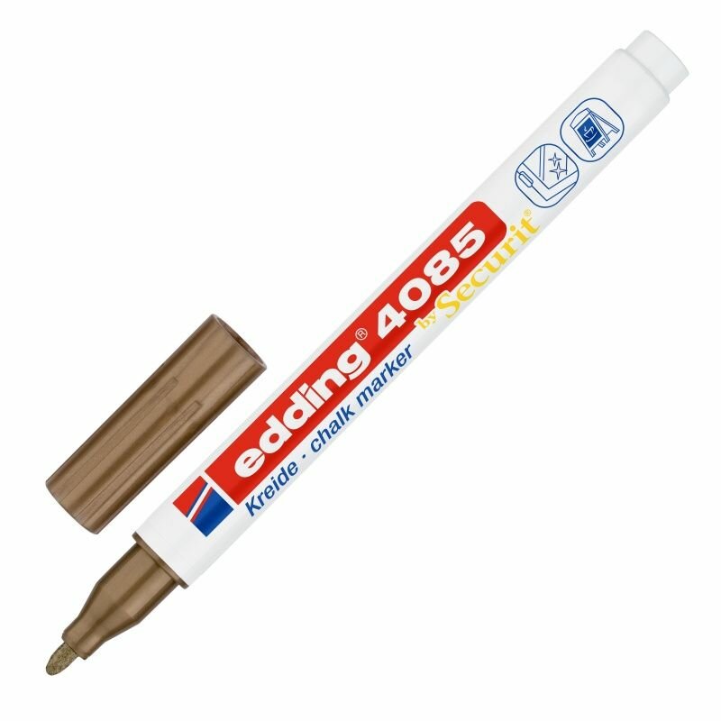 Маркер меловой edding 1-2 мм, медный