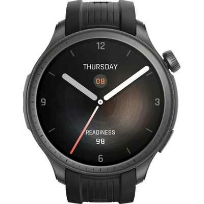 Смарт часы Amazfit Balance Black Экран 1.5" 480x480 Amoled, Wi-Fi, Bluetooth v5.0, совместимость Android, iOS, цвет: корпус черный, ремешок черный, 35 гр, 1746353