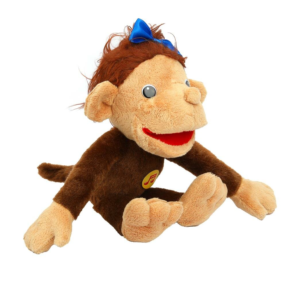 Мягкая игрушка Мульти-Пульти 38 попугаев Мартышка 28 см - фото №4