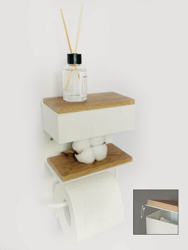 Изображение товара Держатель стеллаж для туалетной бумаги