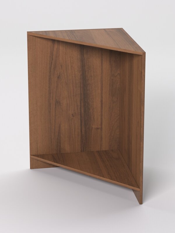 Прилавок "эконом" №6 угловой, Орех. Производитель товара - компания Westcom.