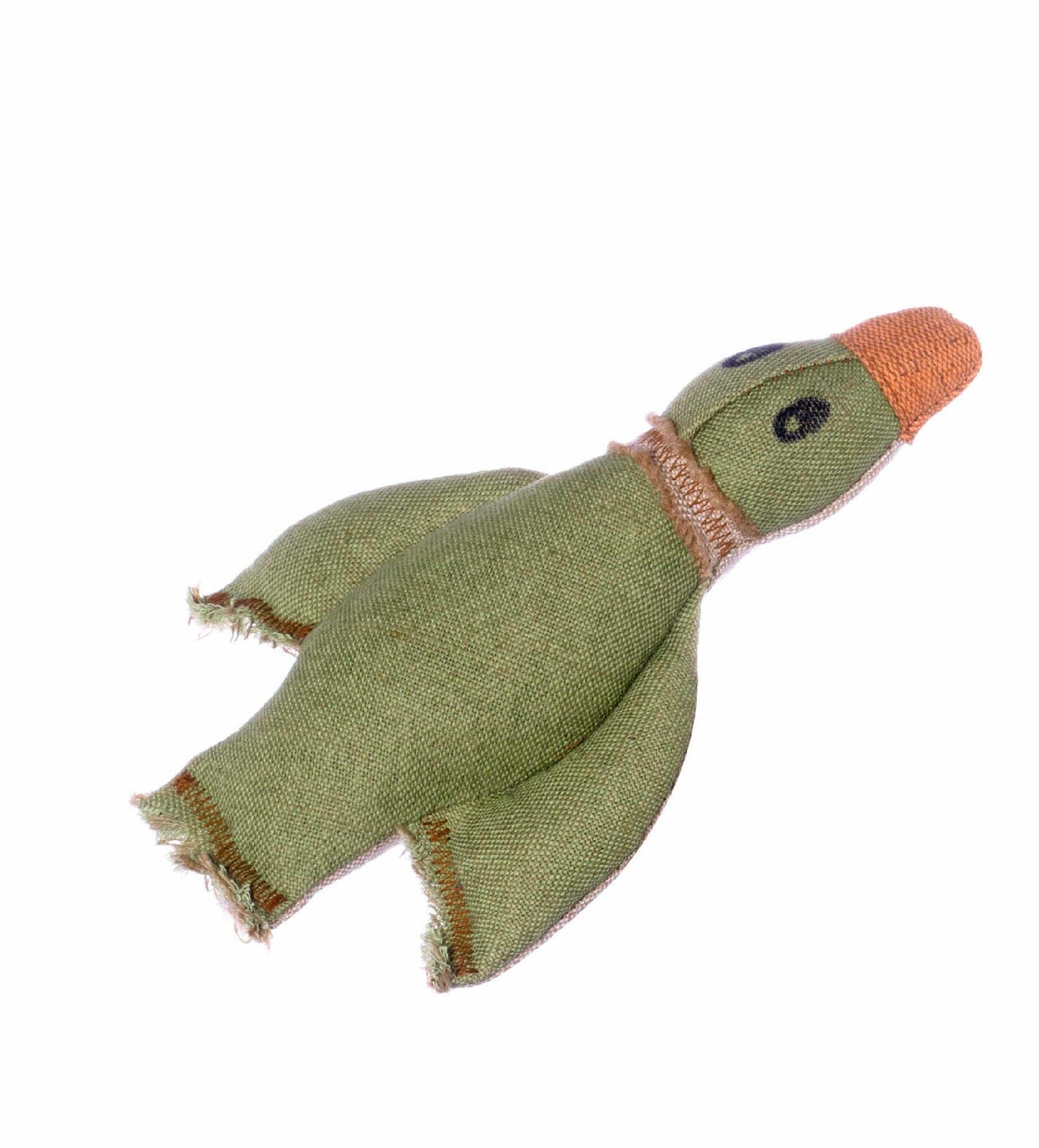 Игрушка-апорт для собак "Утка" из брезента