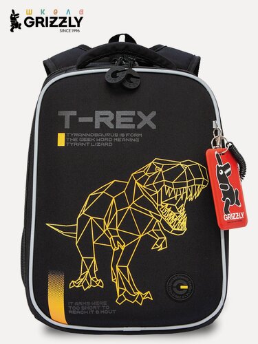 Изображение товара Новый ранец GRIZZLY с двумя отделениями, для мальчиков, RAw-595-1