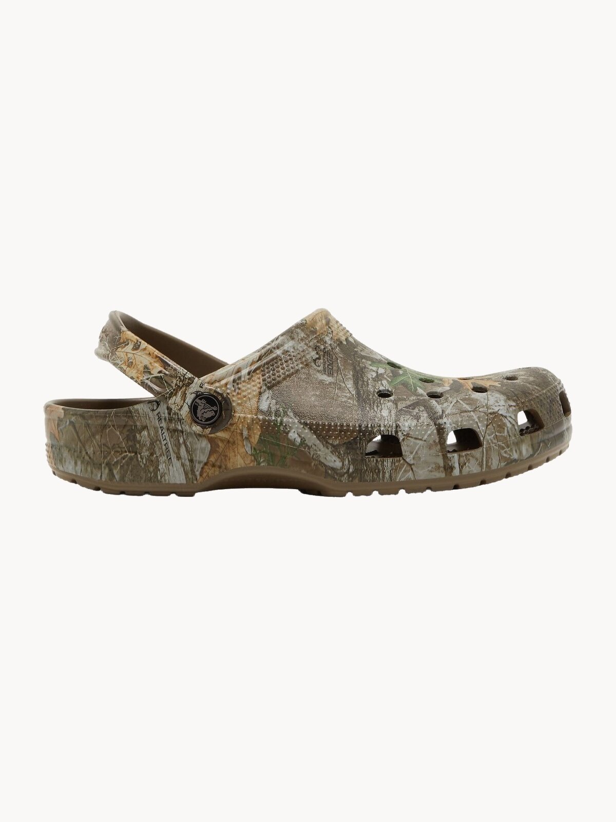 Сабо Crocs Classic Clog Realtree, размер M8W10 US, коричневый