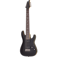 Schecter DEMON-8 ABSN Гитара электрическая, 8 струн, корпус липа, гриф клен, лады 24X Jumbo