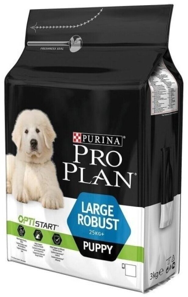 Сухой корм ProPlan Puppy для щенков крупных пород с мощным телосложением, с курицей, 3кг Purina ProPlan - фото №18