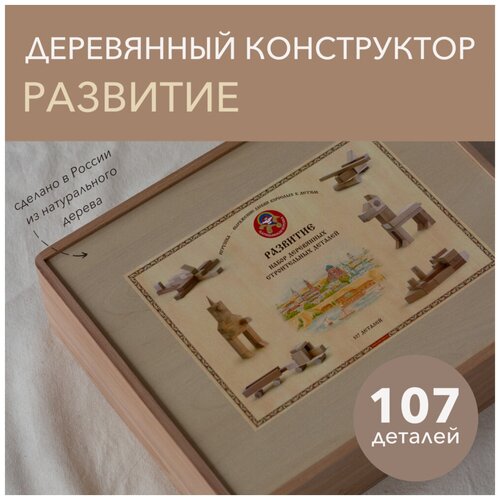 Деревянный конструктор 