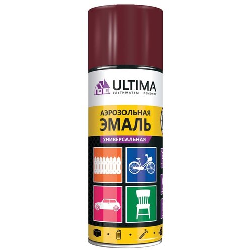 Краска Ultima для металлочерепицы, RAL 6005, матовая, 520 мл
