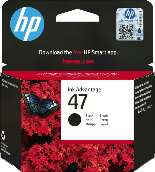 Картридж HP 47 Black (6ZD21AE) для HP DeskJet 4828