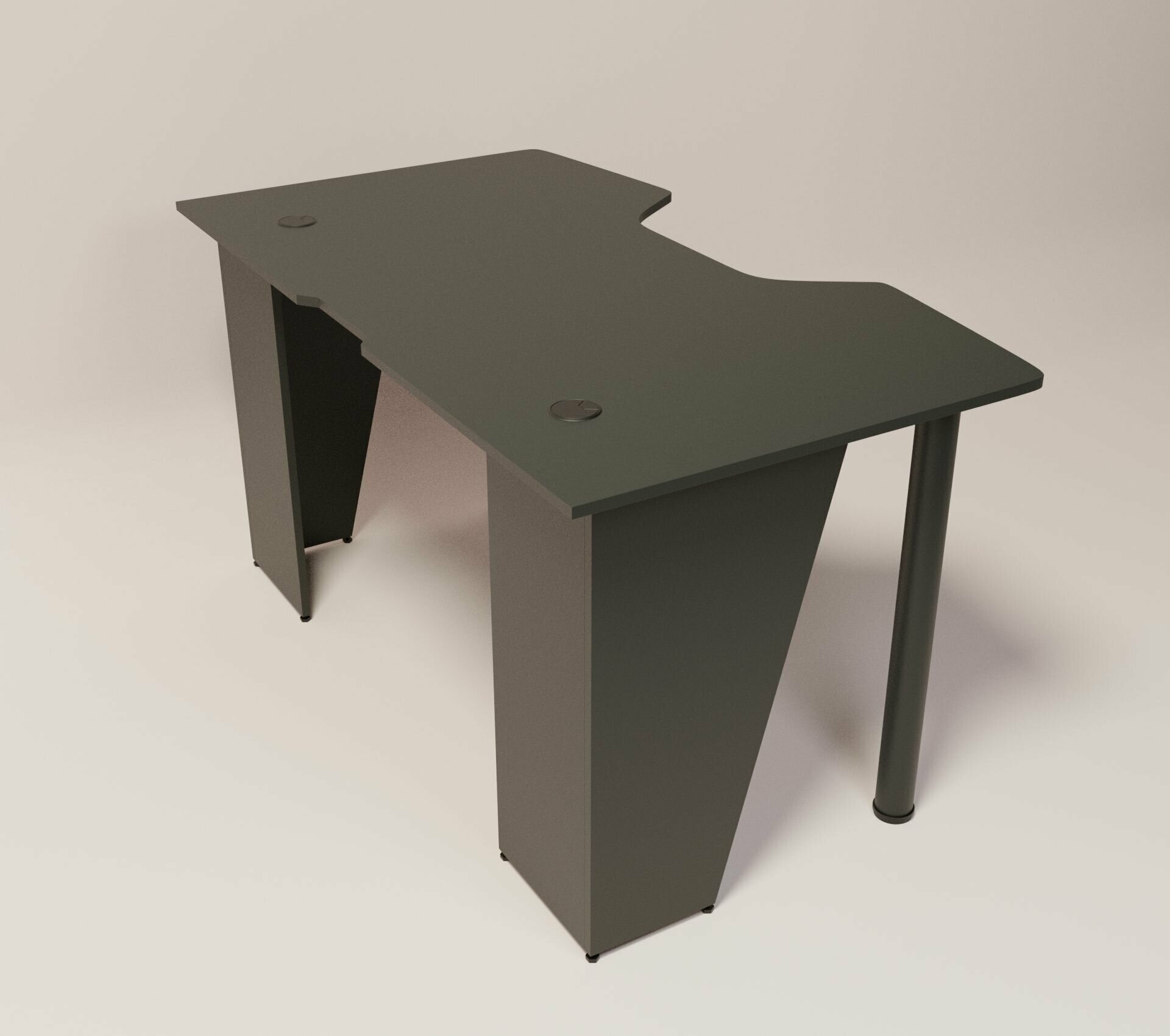 Игровой компьютерный стол FPS 140х78х73 Черный