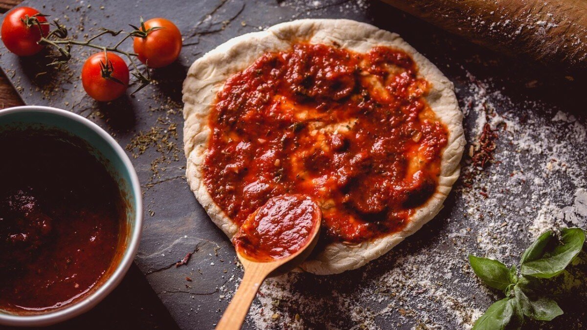 томатная основа для пиццы из томатной пасты рецепт фото 106