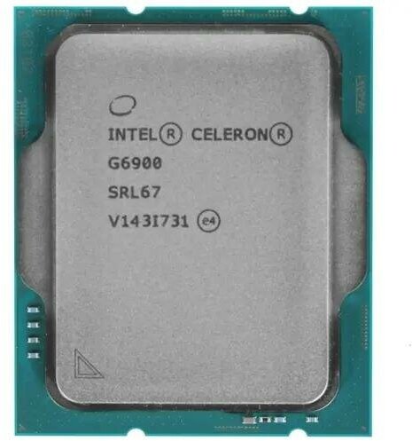 Процессор Intel Celeron G6900 3400 Мгц Intel LGA 1700 OEM CM8071504651805