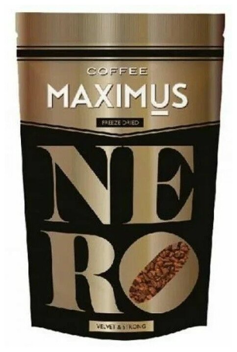 Кофе сублимированный NERO Maximus ( 2 шт по 70 г)