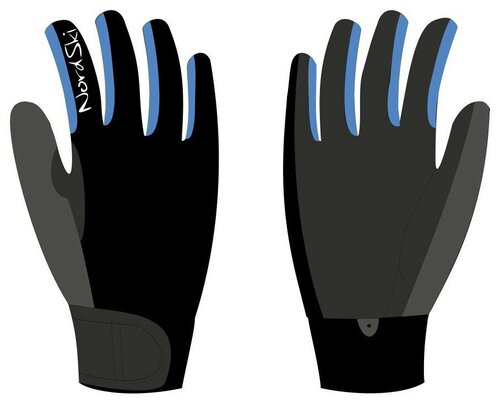 Перчатки Nordski racing black/blue WS NSV136170 (M)