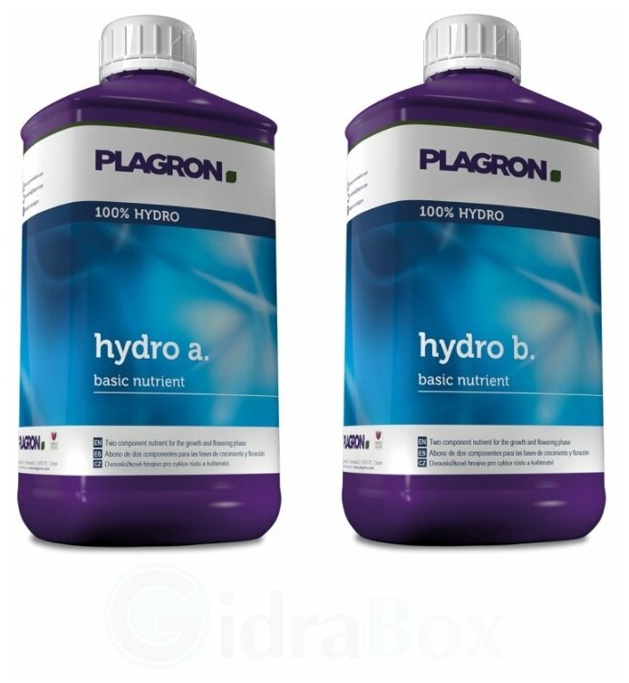 Удобрение PLAGRON Hydro A+B 1 л - фотография № 4