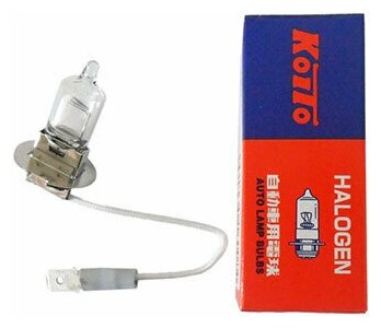 (KOITO) Лампа H3 галогенная 55W 12V (10шт)