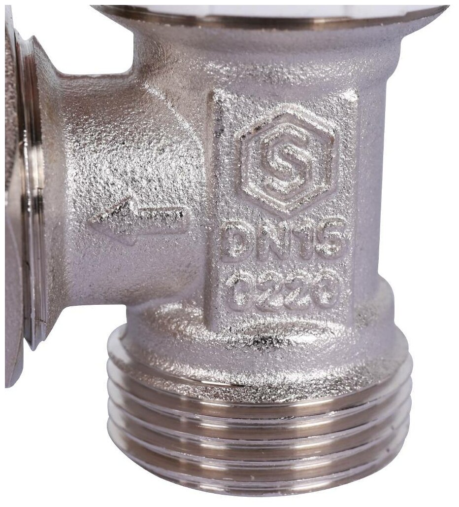 Stout Клапан термостатический, угловой 1/2" х 3/4"ЕК - фотография № 4