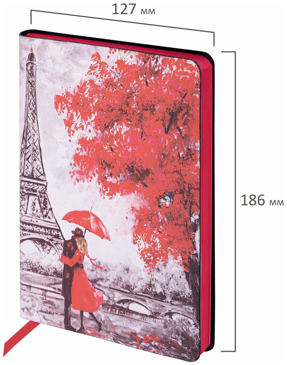 Ежедневник недатированный Paris, B6, 136 листов Brauberg - фото №16