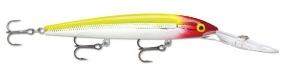 Воблер Rapala Downdeep Husky Jerk суспендер 2,1-4,8м, 10см, 11гр. DHJ10-CLN