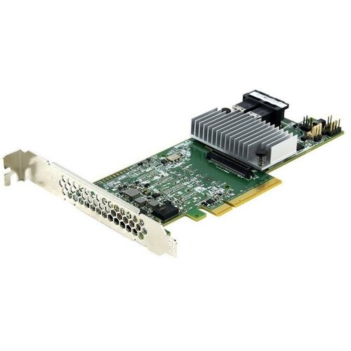 Уцененный LSI MegaRAID SAS 9361-8i(2G) SGL (LSI00462 / 05-25420-17) PCIe 3.0 x8 LP, SAS/SATA 12G, RAID 0,1,5,6,10,50,60, 8port (2*int SFF8643) megaraid sas 9460 8i sgl 8 port int 12gb s sas sata pcie nvme pcie 3 1