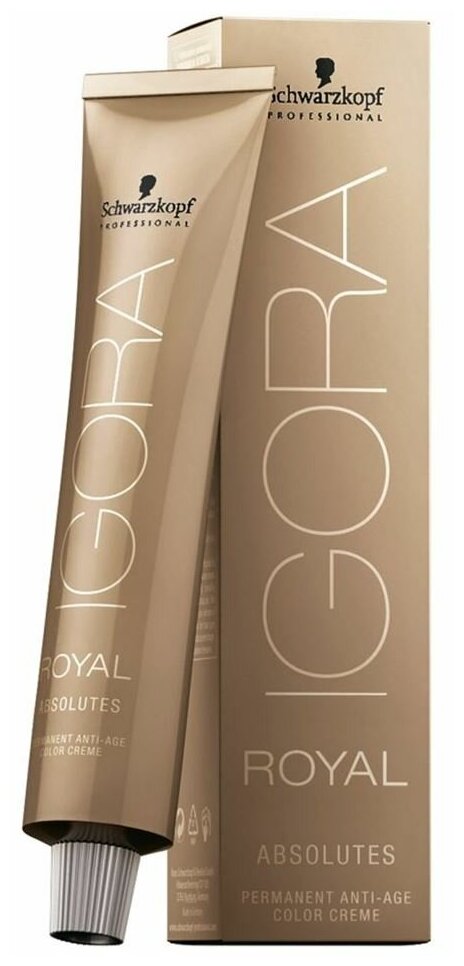 Краска для волос Schwarzkopf Professional Igora Royal Absolute, 6-60